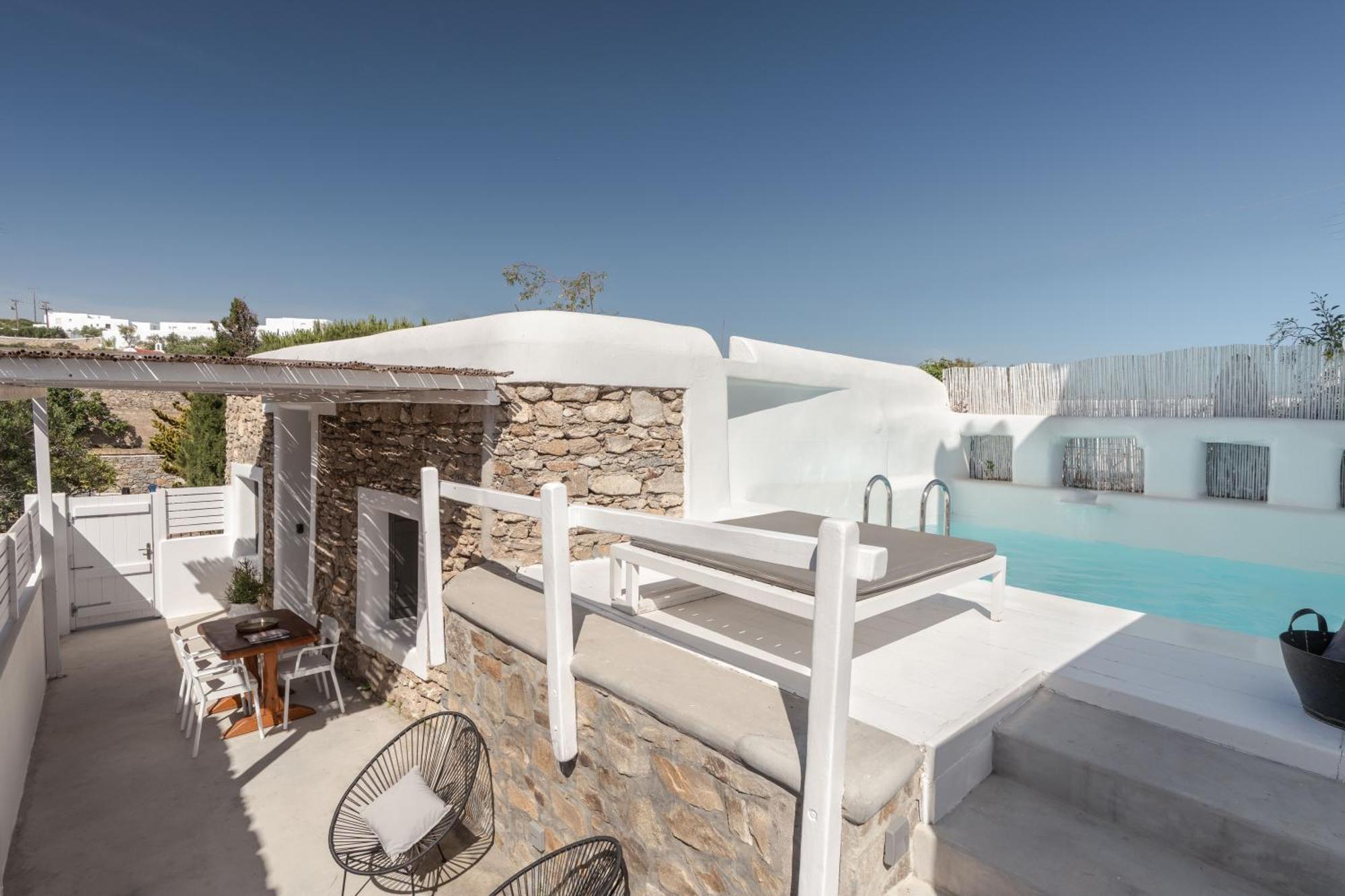 Mykonos Town Casa Bo Private Pool By Monocleヴィラ エクステリア 写真